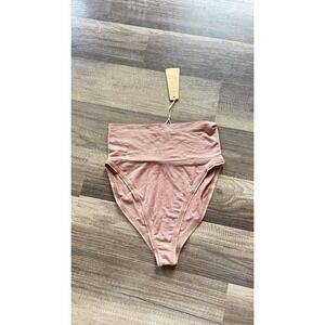 NWT SKIMS Soft Lounge Brief Women XXS Sienna High Waisted High Leg PN-BRF-0213